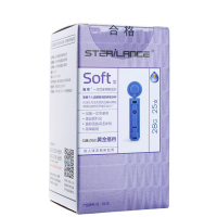 欧姆龙(OMRON)血糖试纸 HEA-STP30 手动调码虹吸式 25片装 配25支采血针头 适用于HEA-232血糖仪