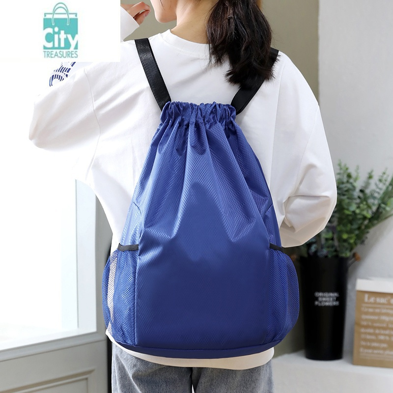 bangdou定制束口袋抽绳双肩包男运动简易篮球包训练包多健身背包女潮