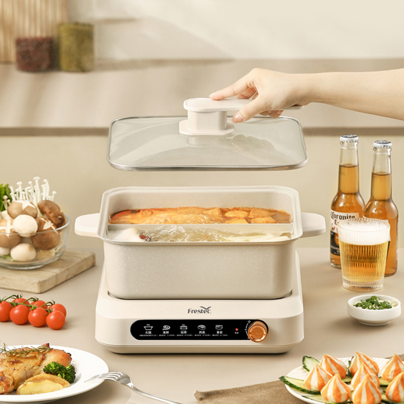 新飞 鸳鸯双享 多用途鸳鸯火锅6L FTHG-R173高清大图