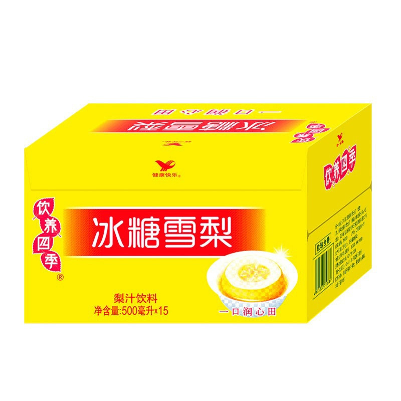 统一(GS) 饮养四季 冰糖雪梨500ml*15箱装