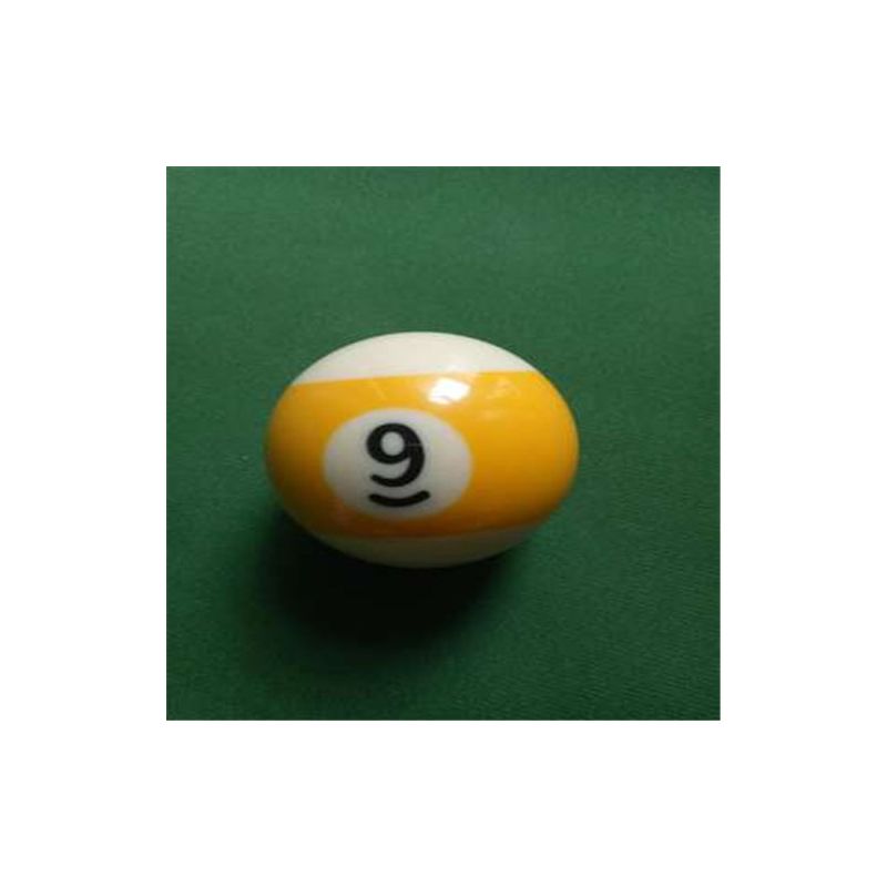 9号小号525直径台球球子单个散卖黑八8配件用品大号桌球水晶球子