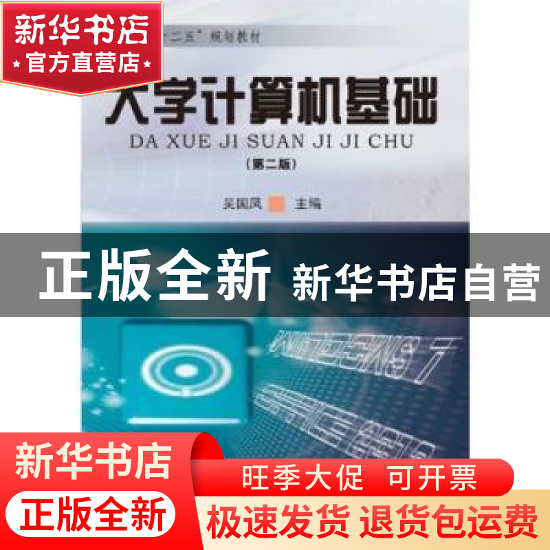 正版 大学计算机基础 吴国凤主编 合肥工业大学出版社 9787565023