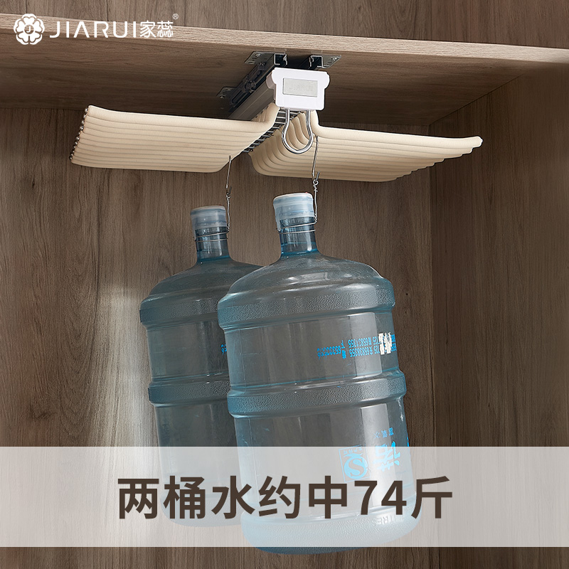 家蕊裤架伸缩多功能家用挂裤架衣柜侧装侧装西裤架柜内抽拉式裤架高清大图