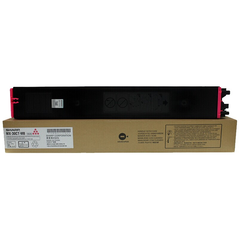 夏普 MX-30CT-MB原装红色墨粉盒(适用MX-C3081/4081/2622/2651/)约12000页 单位:支