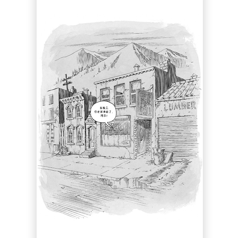 [正版]漫丛书《家事》漫画,威尔艾斯纳经典之作,中文版te别制作,独具匠心的装帧设计,何以为家,寄托于图像之中的文学表达高清大图