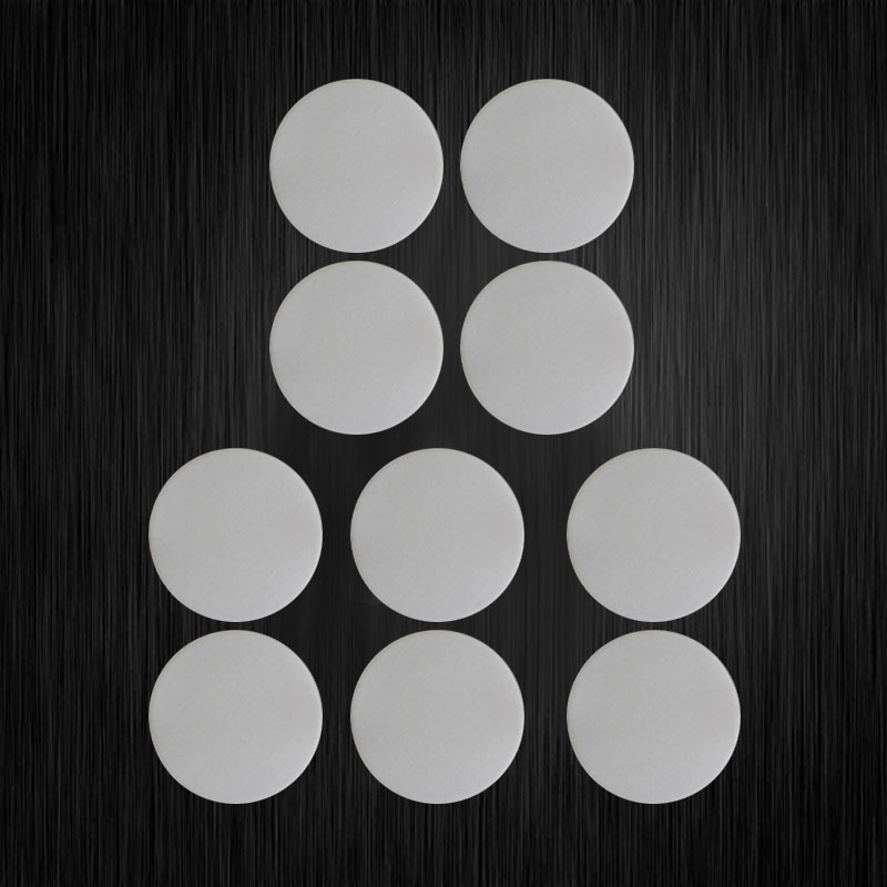 透明圆形双面胶贴强力粘胶防水固定汽车摆件防滑垫车家两用 jing ping