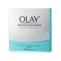玉兰油(OLAY) 水感光塑钻纹弹力面膜 5片 宝洁出品 修护补水 面贴膜