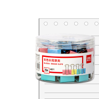 创意CY33943 装彩色长尾夹25mm48只装