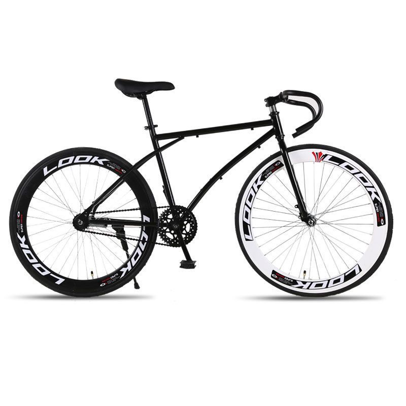 2426寸死飞自行车单速倒刹304060刀圈男女式公路车视频