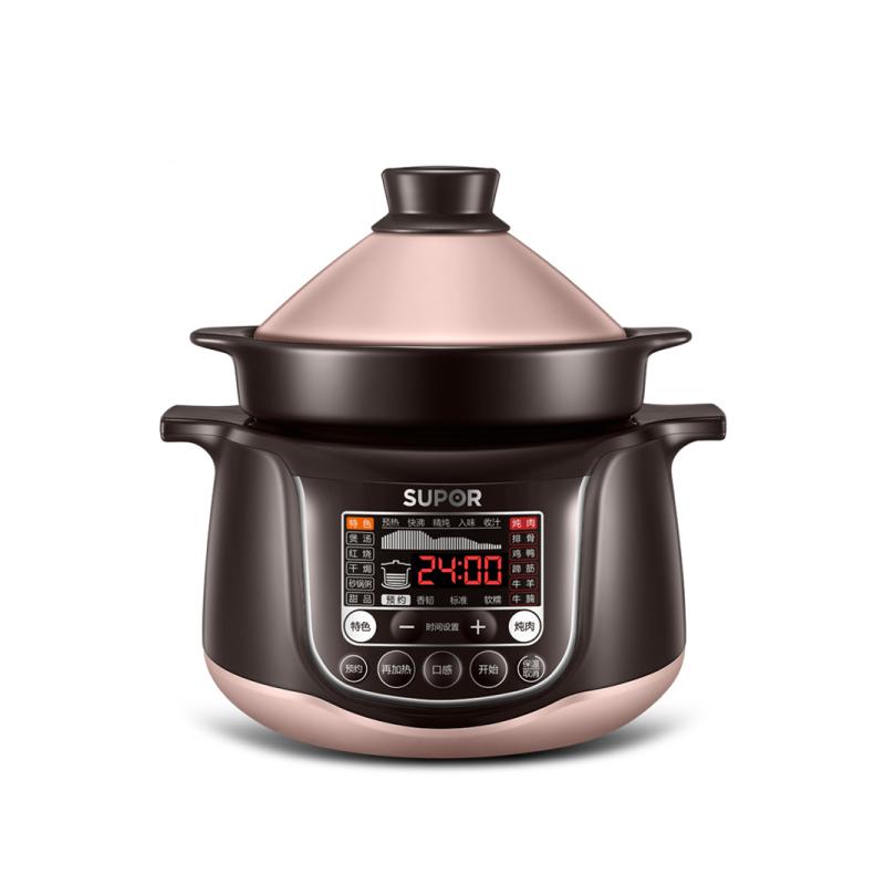 苏泊尔(supor) 电炖锅tg40yc1-60煲汤锅养生锅中华炽陶4l大容量智能