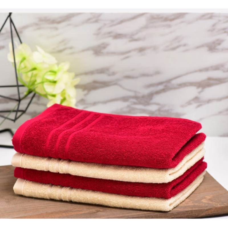 金号hy3123简爱浴巾单条毛巾两条套装70140cm7034cm金号毛巾单套红色