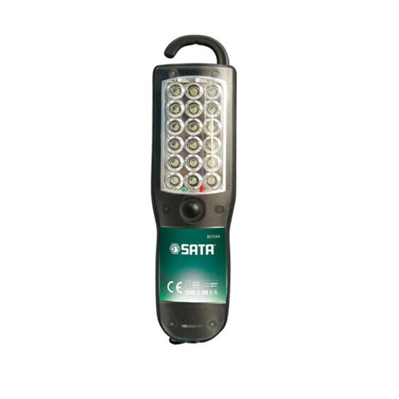 工具库 世达SATA 18LED两用锂电充电式防水手电筒. 90704A