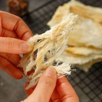 炭烤鳕鱼片 鱼片烤鱼片海味零食鱼片零食即食零食鱼片 原味鳕鱼片110克