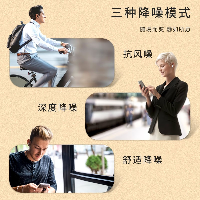 漫步者(EDIFIER) TWS NB3 真无线立体声降噪蓝牙耳机 星耀白