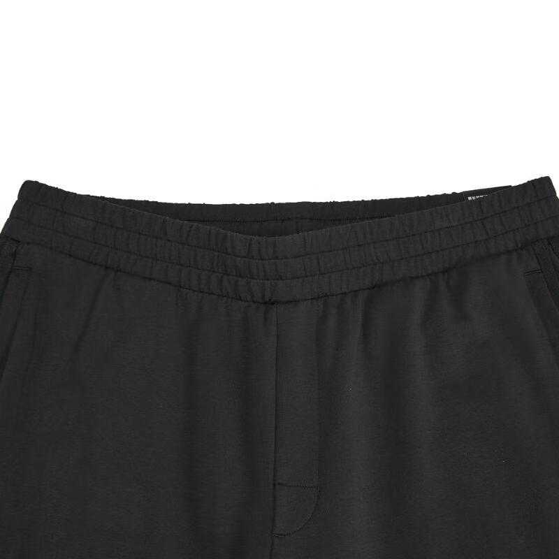 阿迪达斯 (adidas)男子FI MH KN PT针织长裤 IA8181 黑色/白