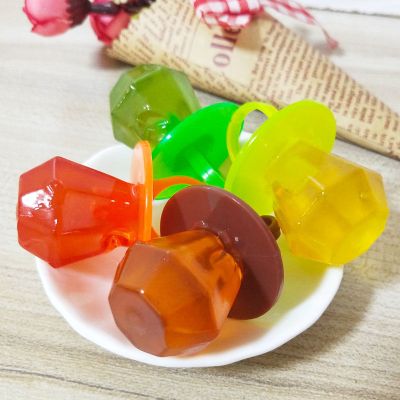 钻石糖戒指糖10克创意糖果礼物儿童奖励棒棒糖喜糖批发10克10包