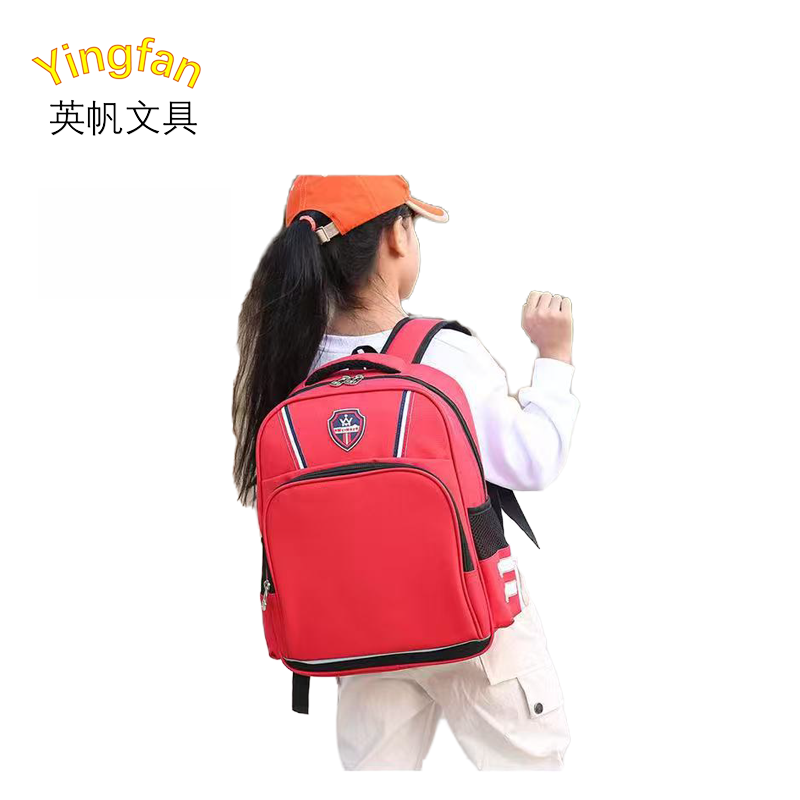 英帆文具 爱路护路学生双肩书包 可印刷 YF-453/个高清大图