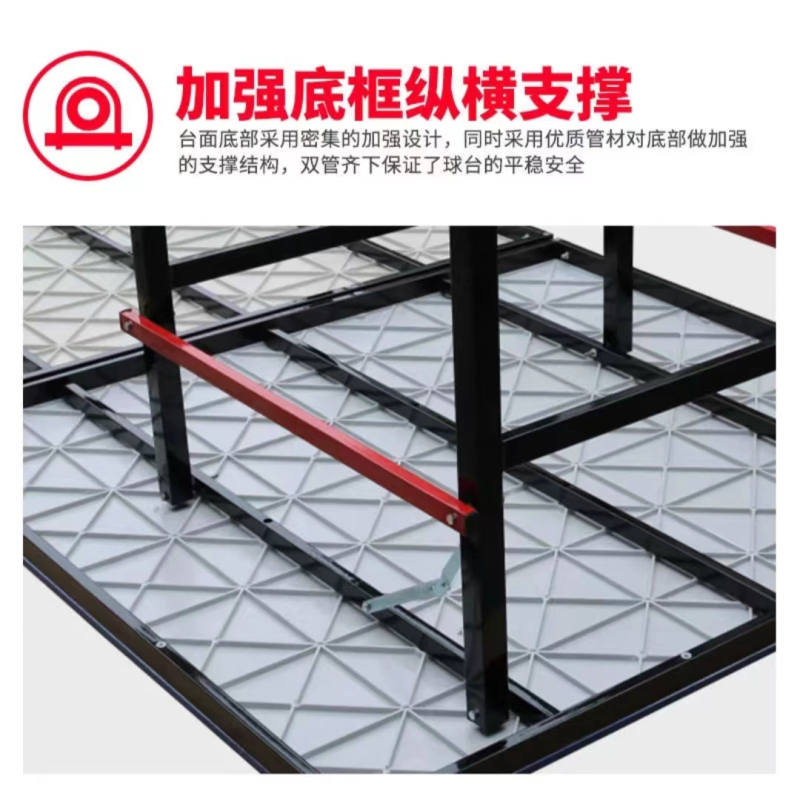 雷赢牌室内外通用乒乓球桌防雨防晒乒乓球桌可折叠带轮移动乒乓球桌