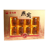 金日牌冰糖燕窝8瓶装大礼盒装70ml*8瓶年货礼品白燕官燕饮品