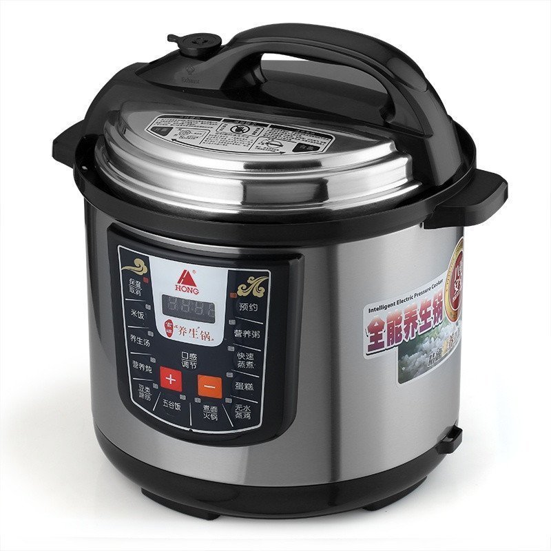 红牌hong电压力锅hp60100h电压力锅6l一锅双胆智能电饭煲家用电高压锅