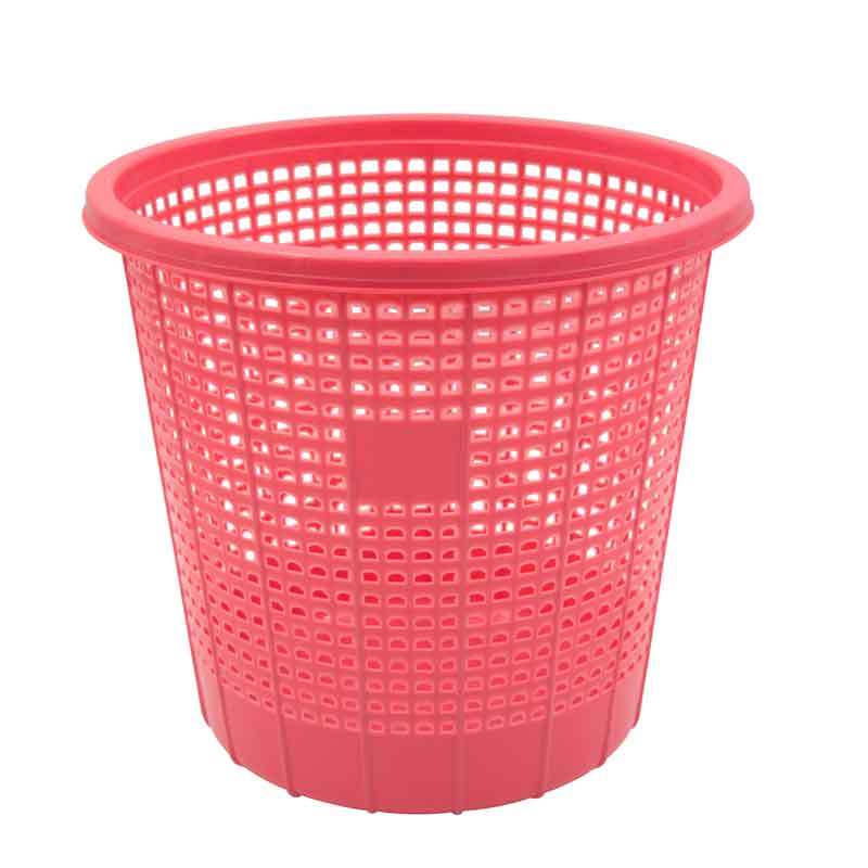 欧思卓欧式垃圾桶阿姿玛系列纸篓塑料桶3001 颜色随机 28*26cm