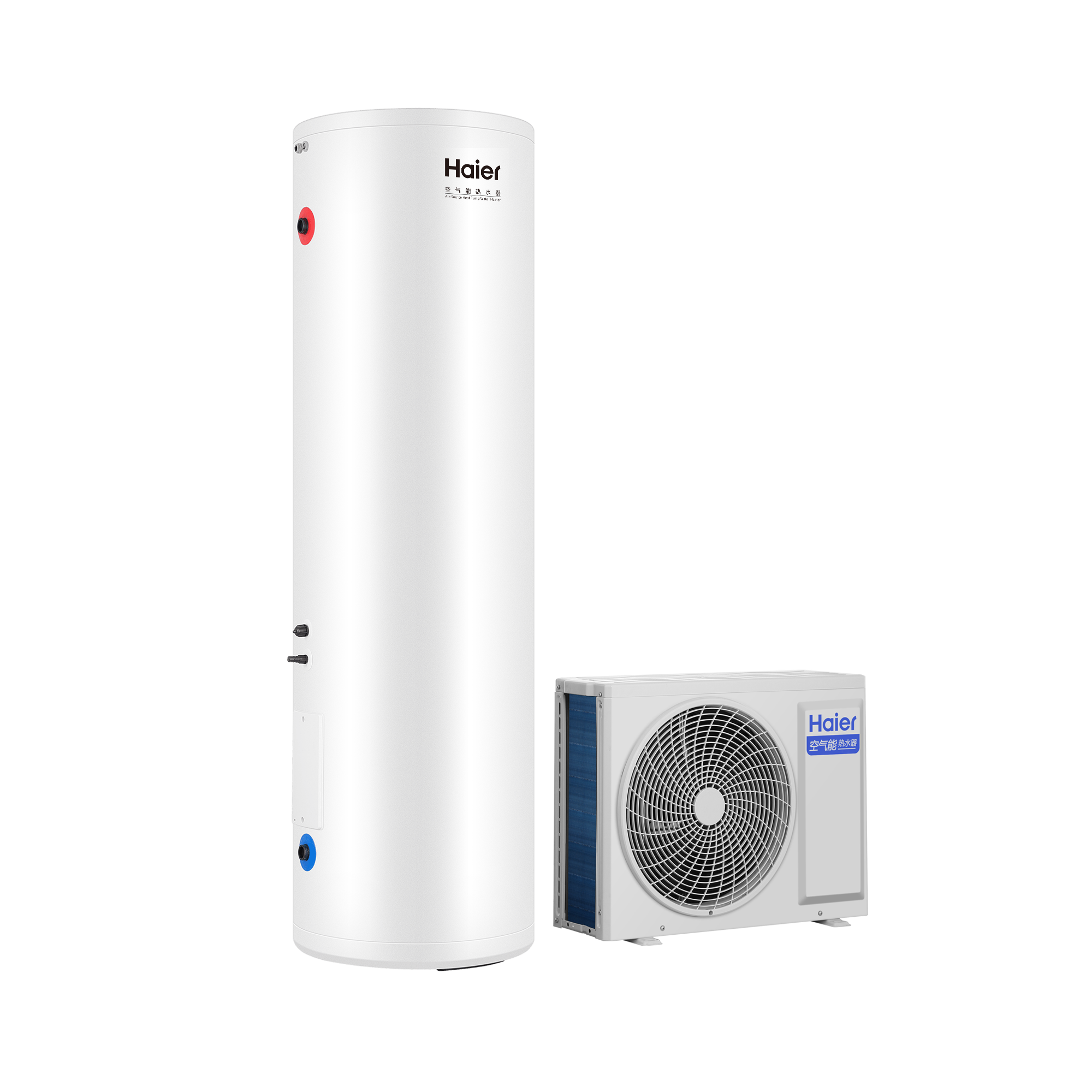 海尔(Haier)空气能热水器150升电辅二级能效家用空气源热泵热水器节能80℃高水温KF70/150-B3-EPU1高清大图