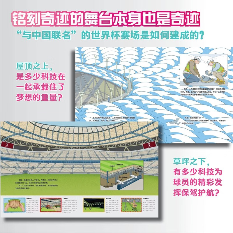 世界杯来了!(全2册 这就是足球+奇迹体育场)高清大图