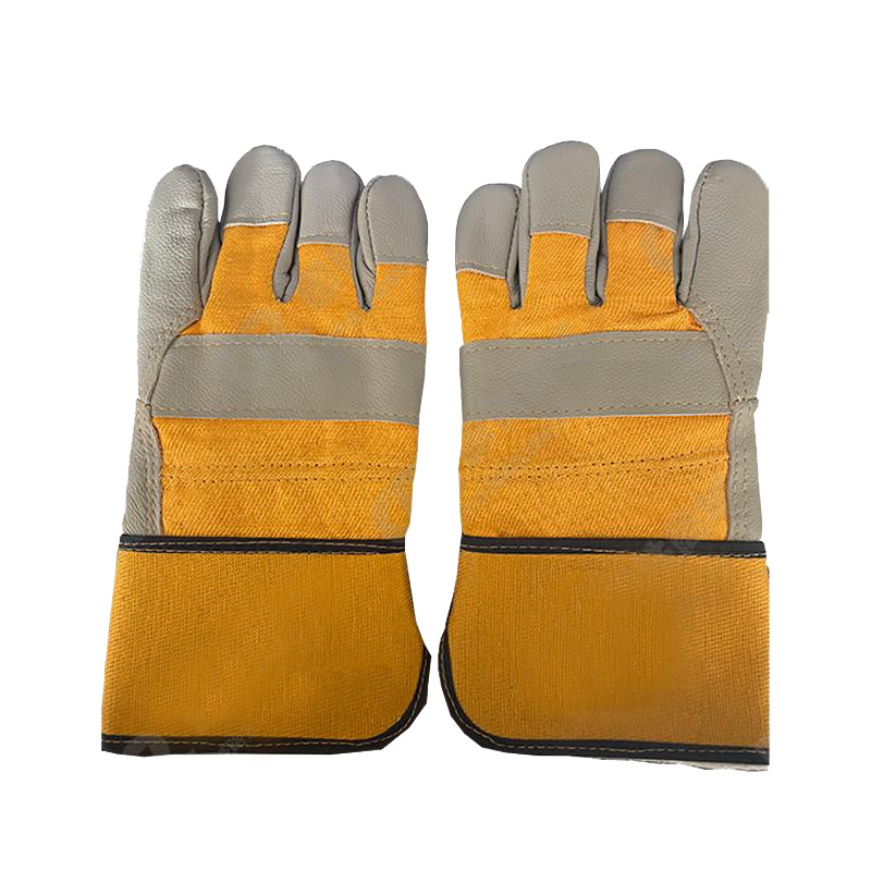 路盈顺 半皮帆布手套 均码 双高清大图