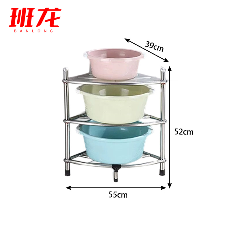 班龙脸盆置物架55*39*52cm个高清大图