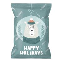 【单只装压缩袋凑单好物】茶花真空压缩袋装衣服棉被被子加厚家用抽空气收纳袋憨憨小熊系列手卷免抽气小号