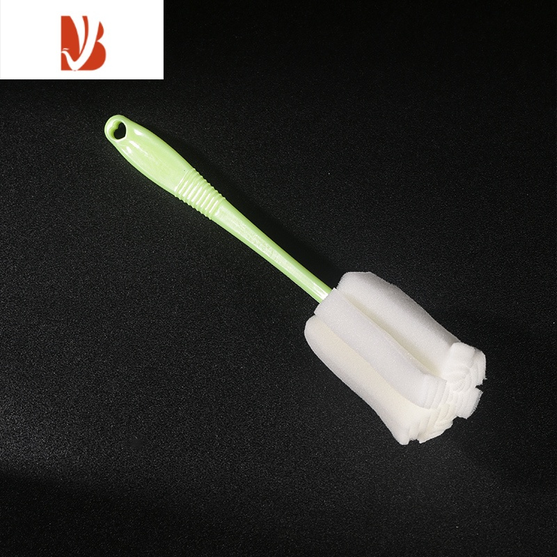 三维工匠吧台海绵洗杯刷不伤杯刷子厨房清洗伸缩醒酒器刷清洁用具