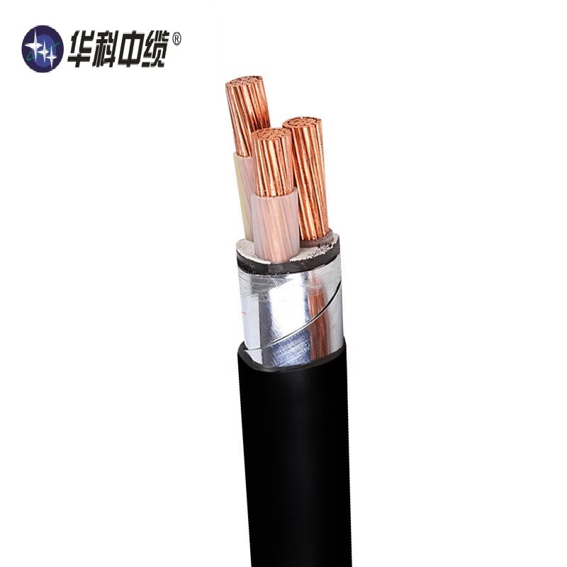 华科中缆 铜芯线 VV22-3*16+1*10 米高清大图