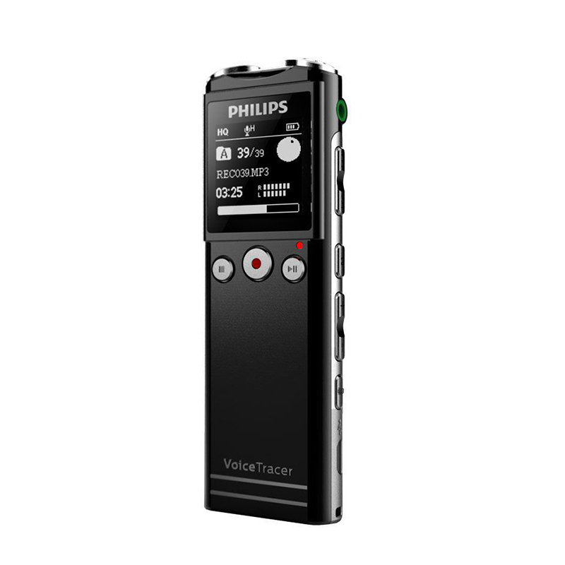 (DT)飞利浦(philips) VTR6200 8GB 30米远距离无线录音笔 (计价单位:台)黑色