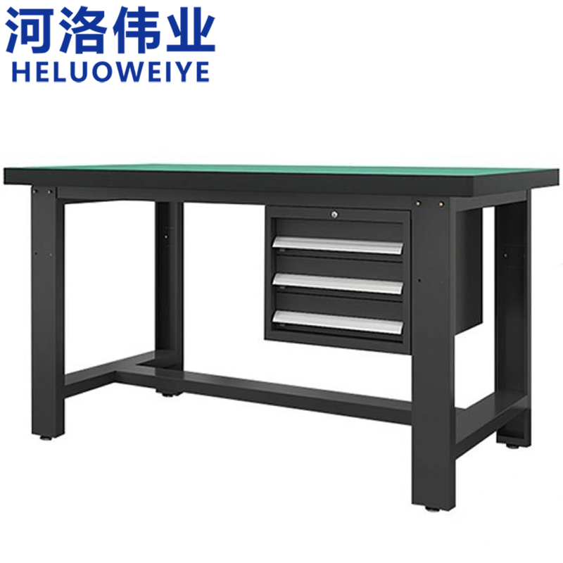 河洛伟业 钳工工作台三抽210cm张
