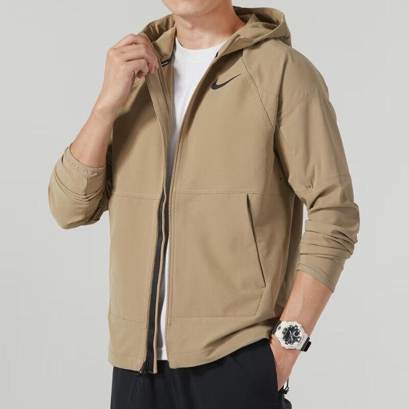 NIKE/耐克外套男装运动服防风保暖舒适连帽休闲服 DQ6594-247 C