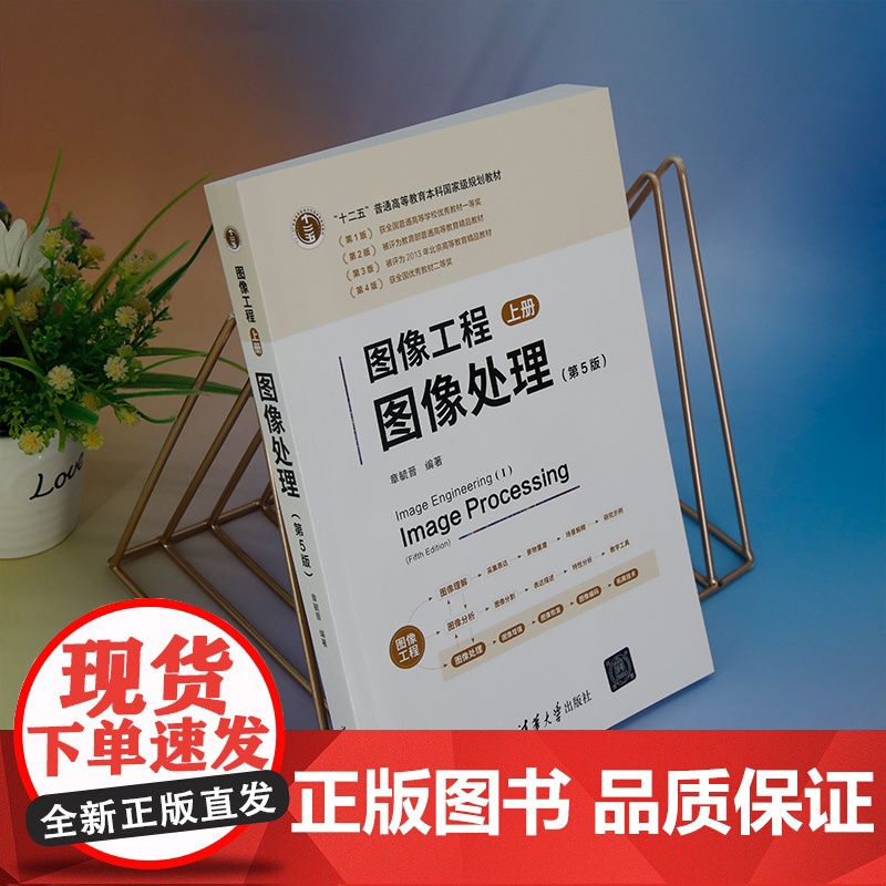 正版新书 图像工程 上册 图像处理(第5版) 章毓晋 清华大学出版社 计算机应用 图像处理高清大图