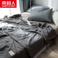 【南极人】水洗棉被子空调被夏凉被薄款夏季夏天双人夏被单人可机洗BT 200x230cm双人被 古典灰