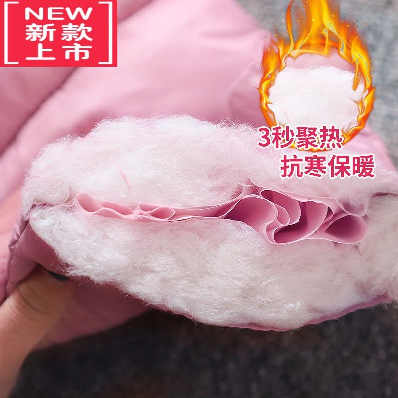 可莉允女童加绒裤高腰童装冬季长裤中大童加厚保暖夹棉儿童棉裤外穿裤子保暖裤图片