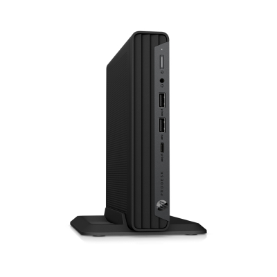 惠普(HP)ProDesk400G6 DM 台式电脑主机 i5-10500T 8G 1T+128 W10 3年质保