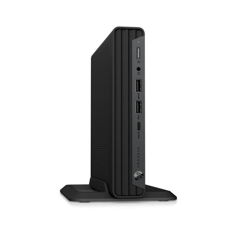 惠普(HP)ProDesk400G6 DM 台式电脑主机 i5-10500T 8G 1T+128 W10 3年质保