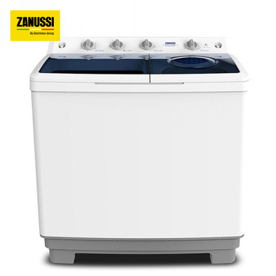 扎努西·伊莱克斯/ZANUSSI ZWTT9001HW 9公斤合资双桶/双缸/半自动大容量节能洗衣机(白色)