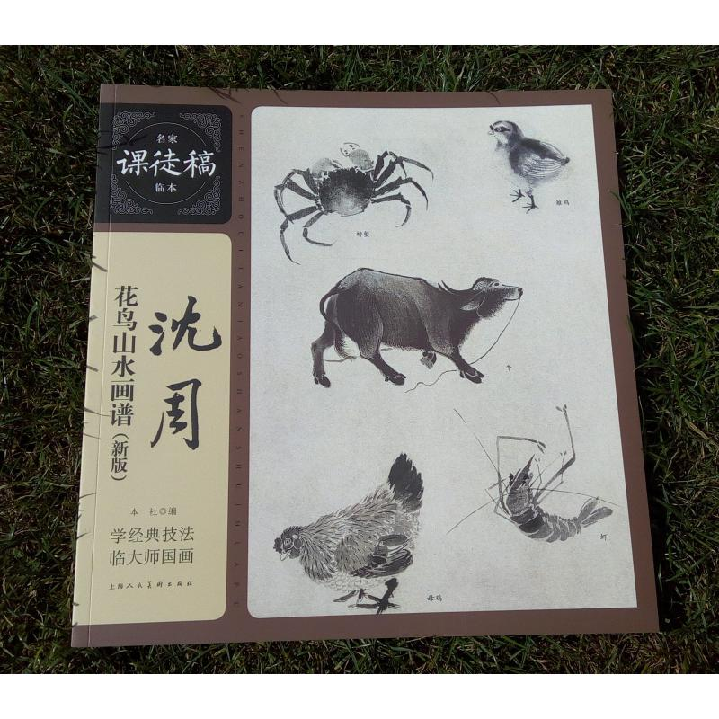醉染图书沈周花鸟山水画谱(新版)9787558616266高清大图