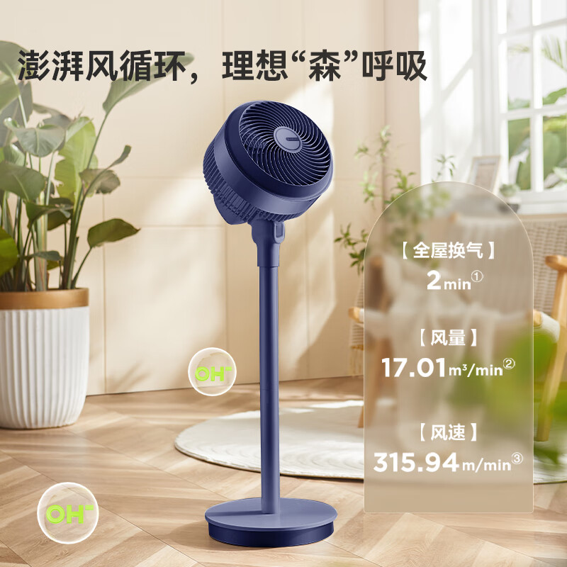 艾美特(Airmate)家用节能省电机械循环扇FA20-X98