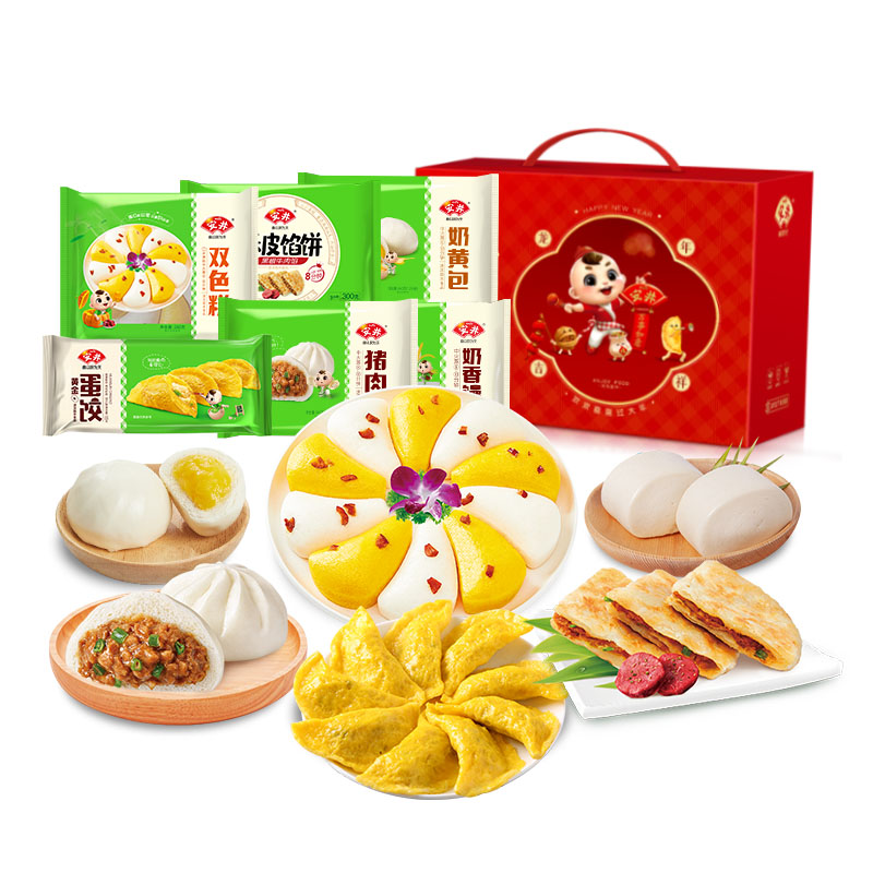 安井营养早餐系列天赐粮元礼盒 天赐粮元礼盒高清大图