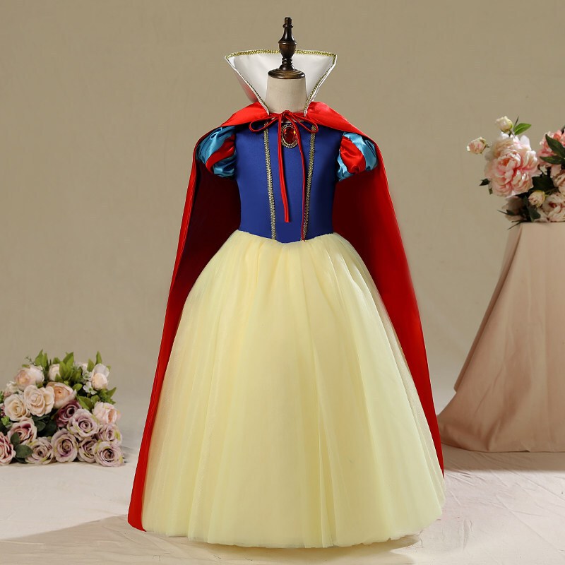 白雪公主裙子连衣裙儿童服装女童化妆舞会礼服女孩装扮演出