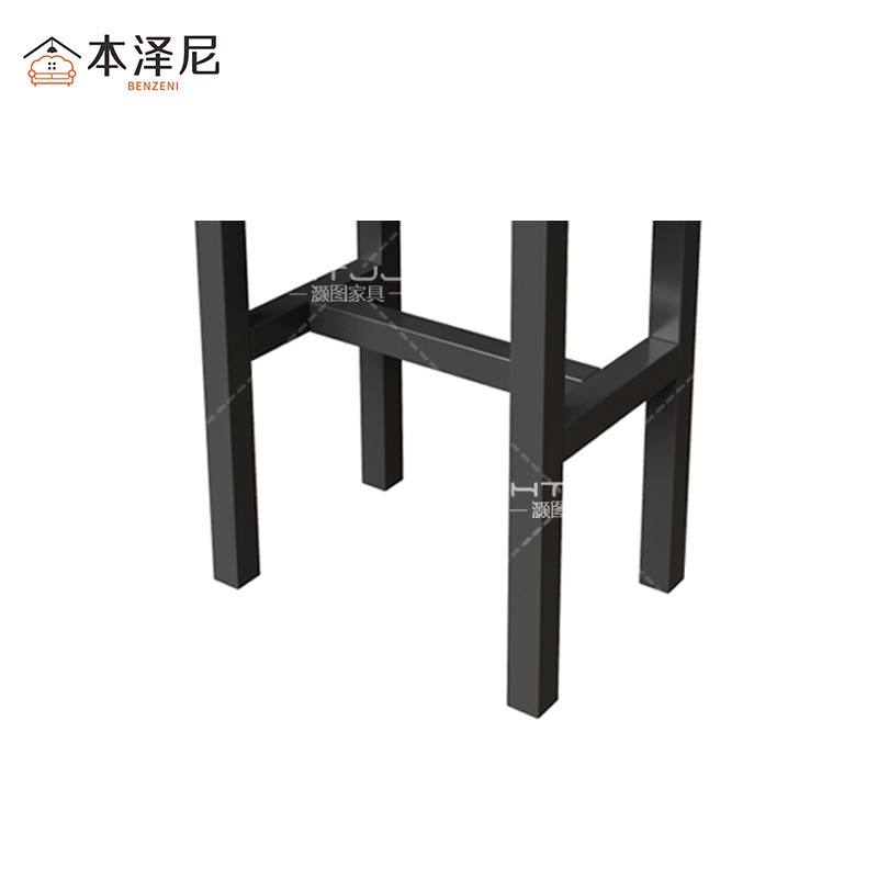 本泽尼 凳子 软包培训凳 HTQN-GP450 330*250*450mm 个高清大图