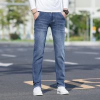 吉普战车(JIPUZHANCHE)2021年秋冬新款男士牛仔裤男棉弹直筒柔软舒适透气时尚男士休闲牛仔裤男长裤子