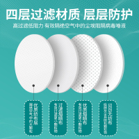 kn95口罩3d立体kn95防护用品韩国柳叶型鱼嘴 白色30只非独立装