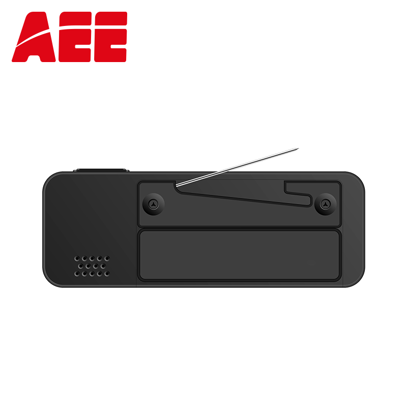 AEE DSJ-P3 工牌记录仪4G 浅灰色128G WIFI+独立定位胸牌4G触摸蓝牙