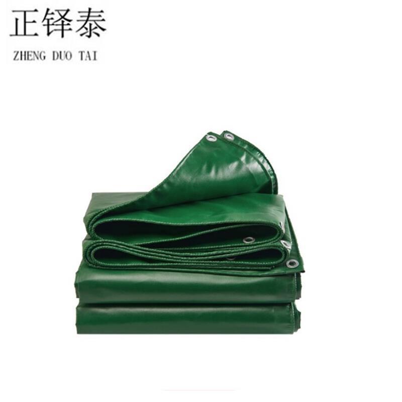 正铎泰 篷布 三防篷布 雨布 油布 绿色 6*15m /张高清大图